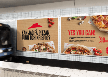 ”Yes you can!” är budskapet när Pizza Hut rullar ut sin maffiga sommarkampanj