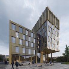 Spektakulärt hotell byggs mitt i Norrköping