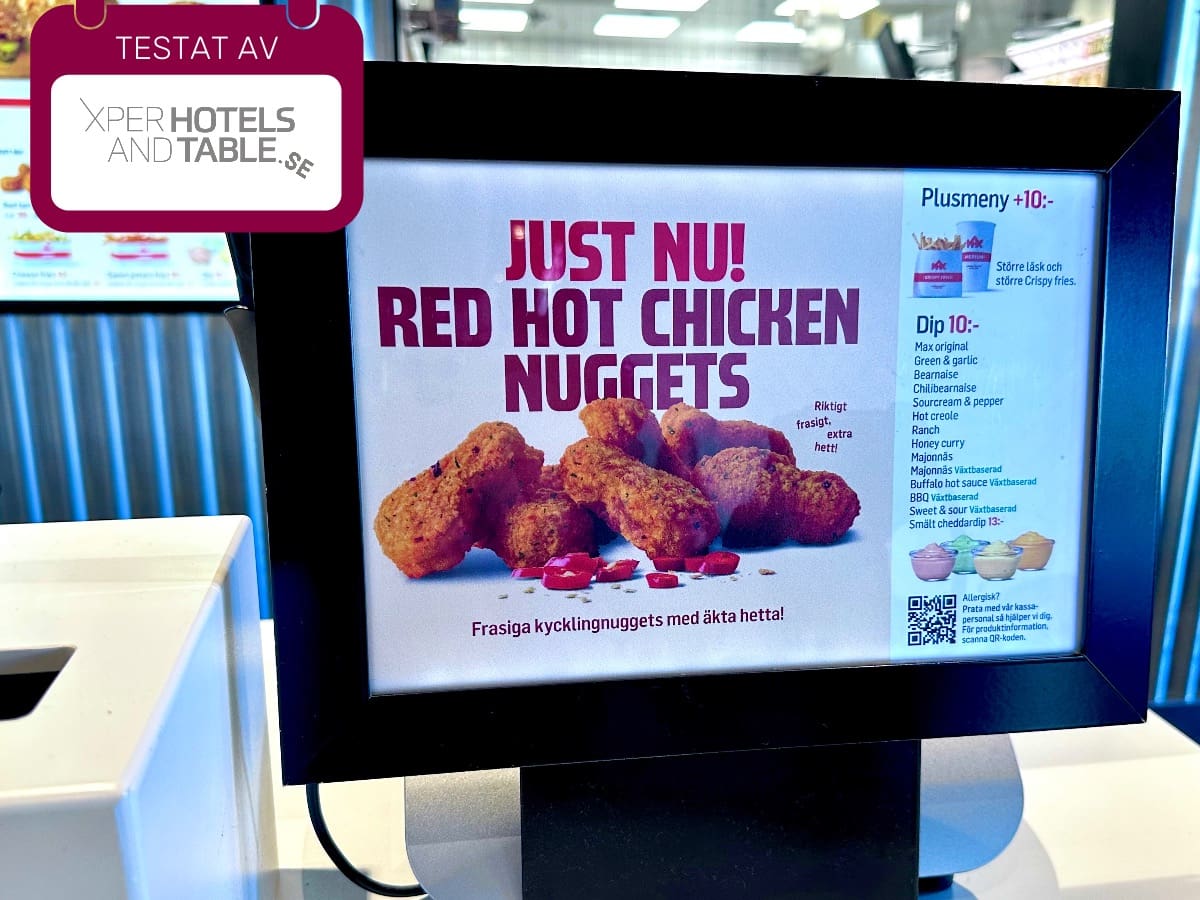 MAX lanserar nya Red Hot Chicken Nuggets | Xperhotelsandtable