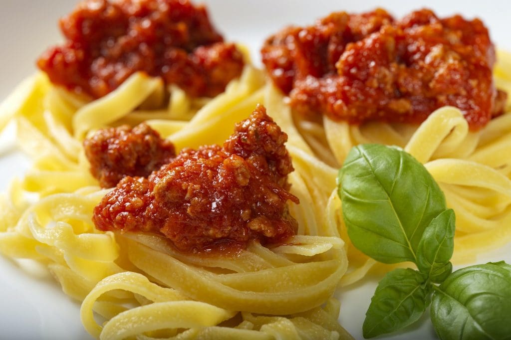 Pasta bolognese