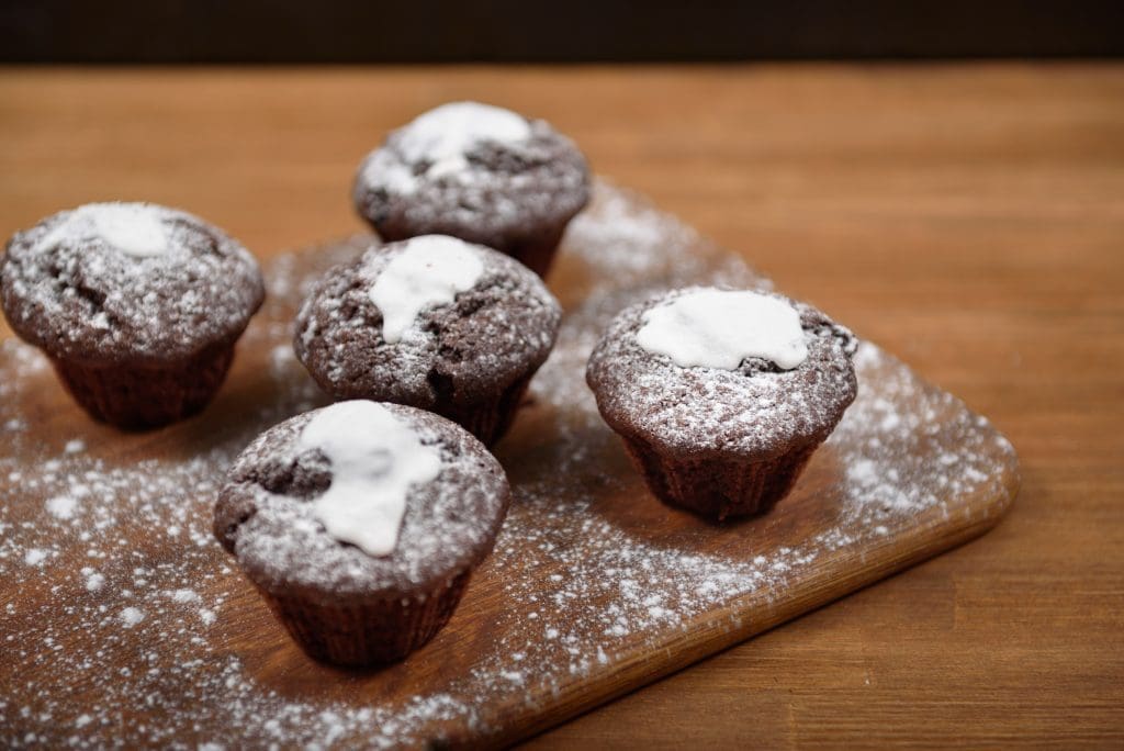 chocolate muffins