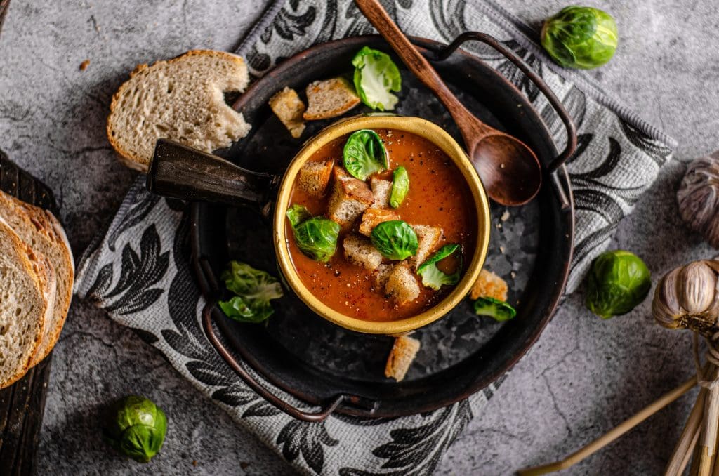 Delicious homemade goulash soup