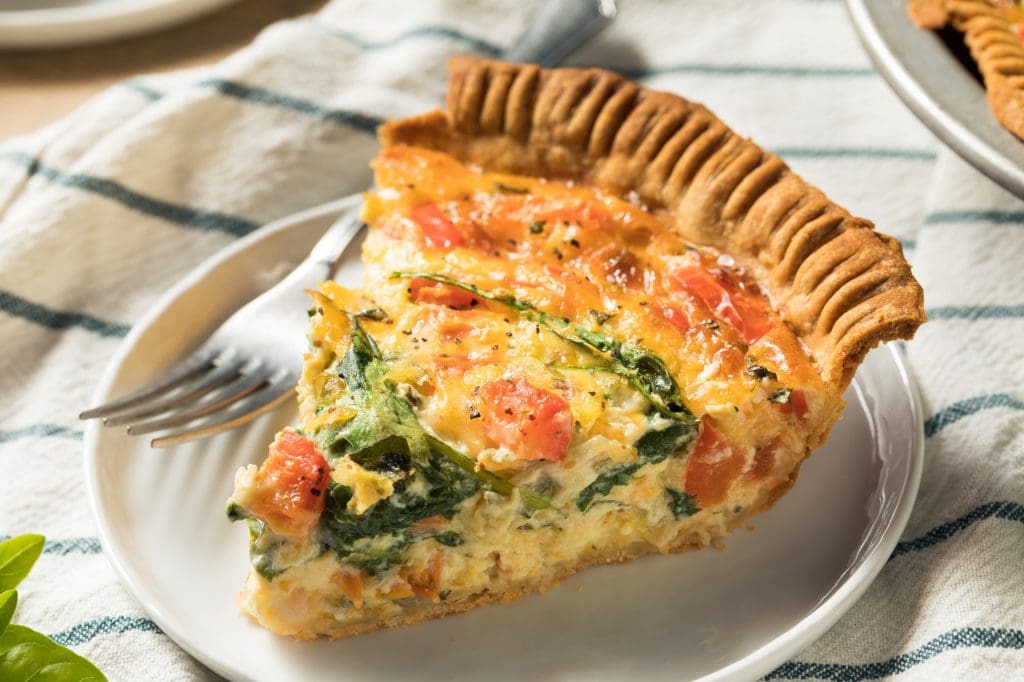 Healthy Veggie Quiche for Breakfast