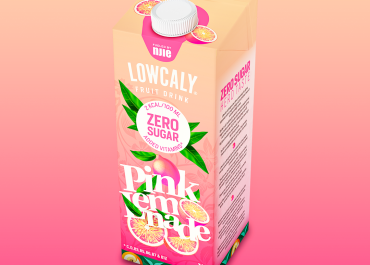 NJIE förnyar sitt Lowcaly Fruktdryckssortiment med nyheten Pink Lemonade