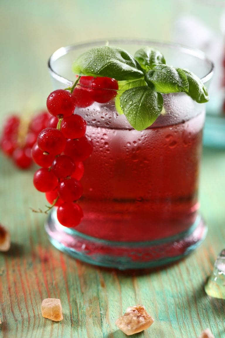 Drink With Red Currant