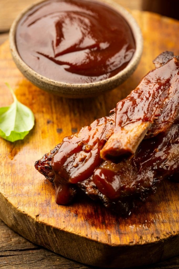 Delicious BBQ ribs