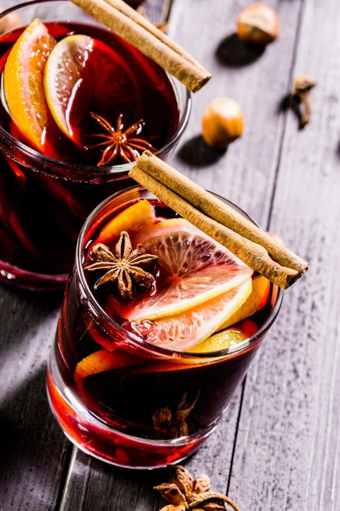 Christmas mulled wine