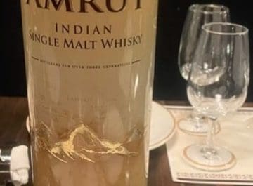 Whiskyprovning med indiska Amrut whisky