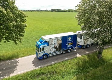 Skånemejerier når målet 100 procent fossilfria inrikestransporter för 2025