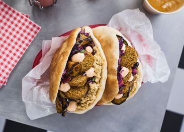 Ekologisk falafel gjord på svensk gul ärta