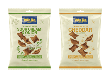 Wasa satsar på snacks med nya Crunchy Bites