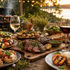 Den perfekta grillkvällen – god mat, härliga smaker och ett vin som lyfter upplevelsen