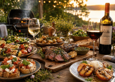 Den perfekta grillkvällen – god mat, härliga smaker och ett vin som lyfter upplevelsen