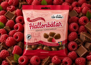 Chokladdragerade hallonbåtar