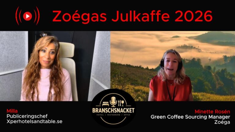 BRANSCHSNACKET: Zoégas julkaffe lanseras